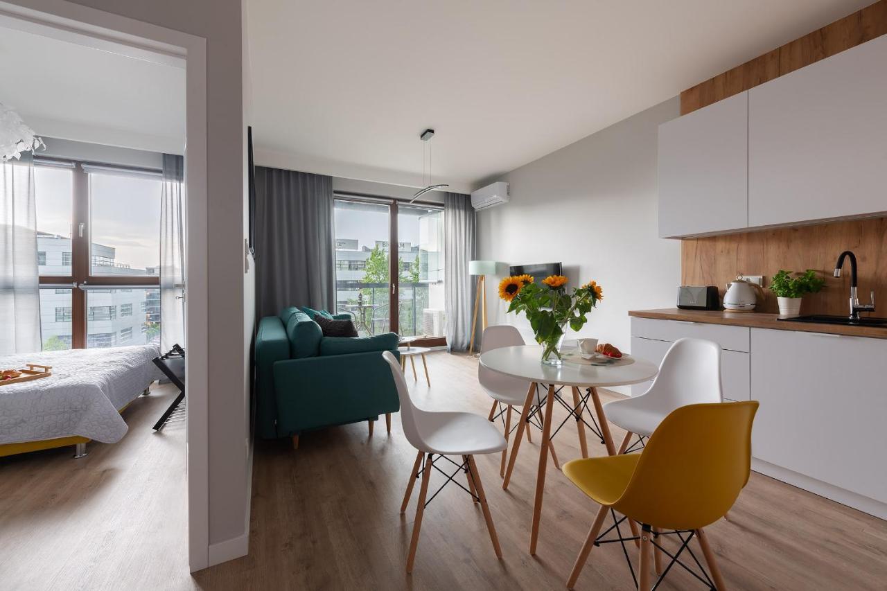 ורשה Airport Okecie Cybernetyki Apartments מראה חיצוני תמונה